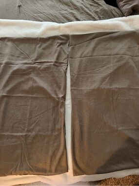 King Size Taupe Pillow Shams - Set of 2